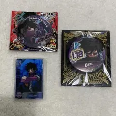 僕のヒーローアカデミア　ヒロアカ　荼毘　ステータスカード　バースデー缶バッジ