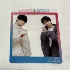 M!LK HERO ランダムフレームカード 佐野勇斗 塩﨑太智