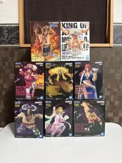 ワンピース　フィギュア　8点(ルフィ　カタクリ　カイドウ　エース　リンリン　シキ