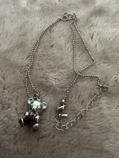 クマ型ペンダントネックレス