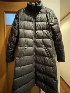 MONCLER ブラック ダウンジャケット サイズ 0