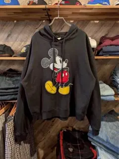 Disney Mickey Mouse パーカー ブラックのサムネイル
