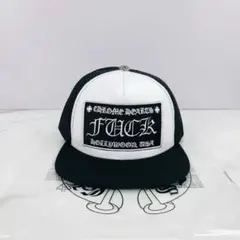 CHROME HEARTS メッシュキャップ ホワイト/ブラック#25368