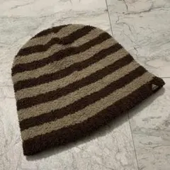 90s〜00s adidas ニット帽 ビーニー ボーダー 古着 ヴィンテージ