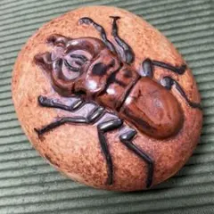 リサラーソン クワガタ　ヴィンテージ　置物　地方の動物シリーズ Jie 北欧