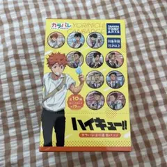 ハイキュー!! カラパレ より道 缶バッジ 1BOX