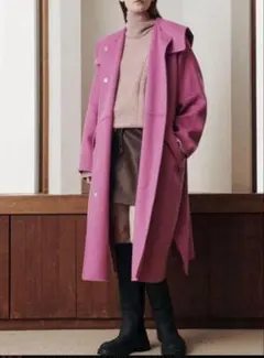 2025年最新】le ciel bleu ルシェルブルー フーデッドオーバーコートの