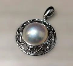 TASAKI SILVER マベパール ペンダント 8.0mmのサムネイル