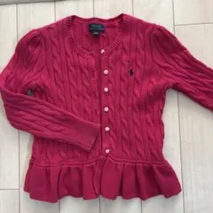 Polo Ralph Lauren ピンク カーディガン 6