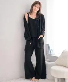 aimerfeel モールニット 3点セット ルームウェア セットアップ