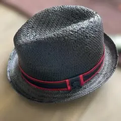 FRANCO FERRARO ネイビー パナマハット サイズ59.5cm - メルカリ