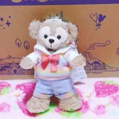 ハートフェルトレターズオブフレンドシップ　ぬいぐるみバッジ　ダッフィー　☆