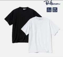 【新品タグ付】ユニクロ × ロンハーマン エアリズムコットンクルーネックT M