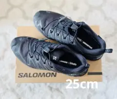 明日値段戻しますサロモンsalomonスニーカー 黒/シルバーアローズセレクト 値下げ人気サロモンsalomonスニーカー 黒/シルバーアローズセレクト