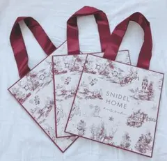 SNIDEL HOME ショップ袋　スナイデルホーム　クリスマス　ホリデー　S