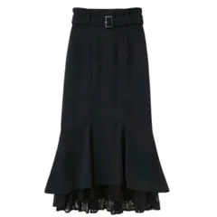 LILLIANCARAT ヘムレースマーメイドスカート　スカート　美品　匿名配送