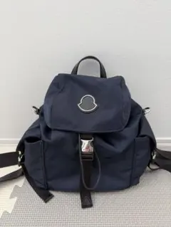 超美品 MONCLER DAUPHINE ネイビー ナイロン バックパックのサムネイル