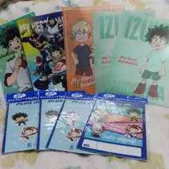 僕のヒーローアカデミア ヒロアカ クリアファイル5点 ノート4点