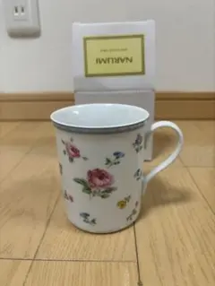 NARUMI 花柄ファインチャイナ マグカップ