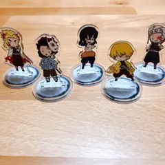 鬼滅の刃　アクリルスタンド　5点セット