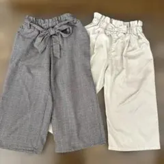 ワイドパンツ 120＆130セット