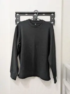 【試着のみ・ほぼ未使用】UNIQLO ソフトニットフリースクルーネックT