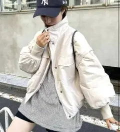 ミリタリー ブルゾン