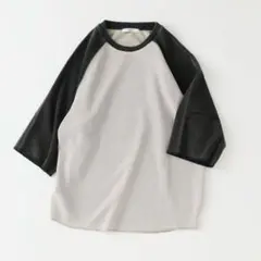 JOURNAL STANDARD relumeフェードワッフル ラグランTシャツのサムネイル