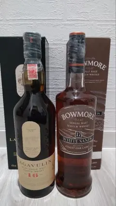 ラガヴーリン16年赤封 & ボウモア 17年ホワイトサンズセット 2025年最新】ボウモア ホワイトサンズの人気アイテム - メルカリ