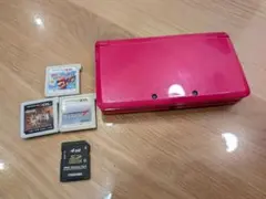 닌텐도 3DS 마리오 몬스터 헌터 메뉴 (핑크 소프트웨어 5개 포함)