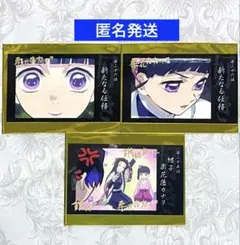鬼滅の刃　ありがとう　チェキ風ブロマイド　栗花落カナヲ　3点セット