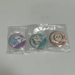くら寿司　びっくらぽん　缶バッジ　ちいかわ　3点セットのサムネイル