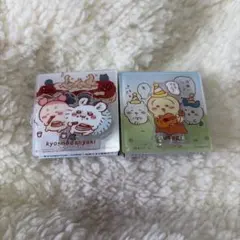 ちいかわ　アクリルシーンクリップ　ちいかわ　ハチワレ　うさぎ　モモンガ　古本屋