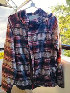 New Balance ツリー柄　ナイロンジャケットXL