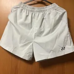 YONEX ヨネックス ハーフパンツ ライトグレー レディース Ｌサイズ
