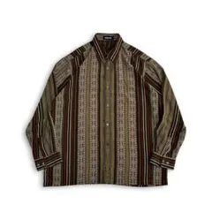 個性派古着 80s 90s 総柄 レトロ ビンテージシャツ 古着ミックス