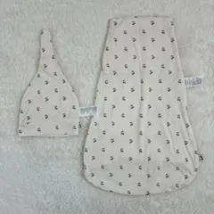 コニー　Newborn バンブースワドルポーチ　結び帽