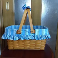 ロンガーバーガー　2段バスケット アイアンフレーム付き Amazon | [キャンパーズコレクション 山善] アイアンワイドバスケット