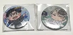 ユーリ!!! on ice 缶バッジ ヴィクトル＆勇利