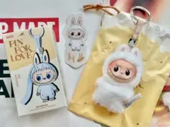 POP MART イニシャル ラブブ PIN FOR LOVE 【H】