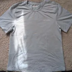 Columbia ライトブルーグレー Tシャツレディース L/G