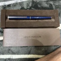 LOUIS VUITTON ボールペン ダミエ ブルー