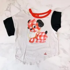 希少 Vivienne Westwood ギンガムパピー 変形 半袖Tシャツのサムネイル
