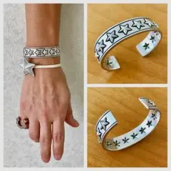 希少CODY SANDERSON ウェーブ星型バングル 希少CODY SANDERSON ウェーブ星型バングル ブレスレット 星