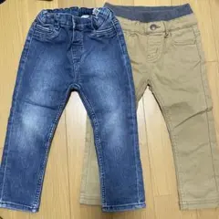 キッズ パンツ2本セット