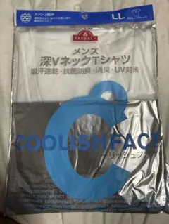 【未開封・未着用】TOPVALU COOLISHFACT VネックTシャツ LL