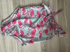 フラミンゴ柄 水着 女の子用