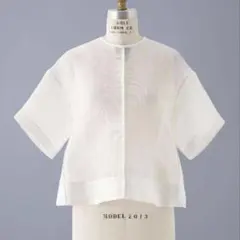 BLAMINKブラミンク　スクエアカラートップス38セーラーカラー　今季完売品 BLAMINKブラミンク スクエアカラートップス38セーラーカラー 今季完売