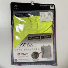 AXF　アクセフ　レディース　クルーネックTシャツ　長袖　イエロー　XSのサムネイル