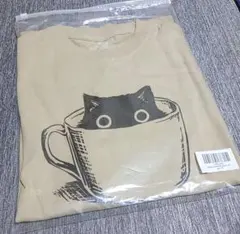 新品 キャットコーヒー ロング スリーブ 長袖Ｔシャツ M カーキ 春秋